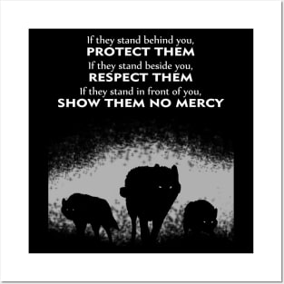 Protect Them - Wolves Posters and Art